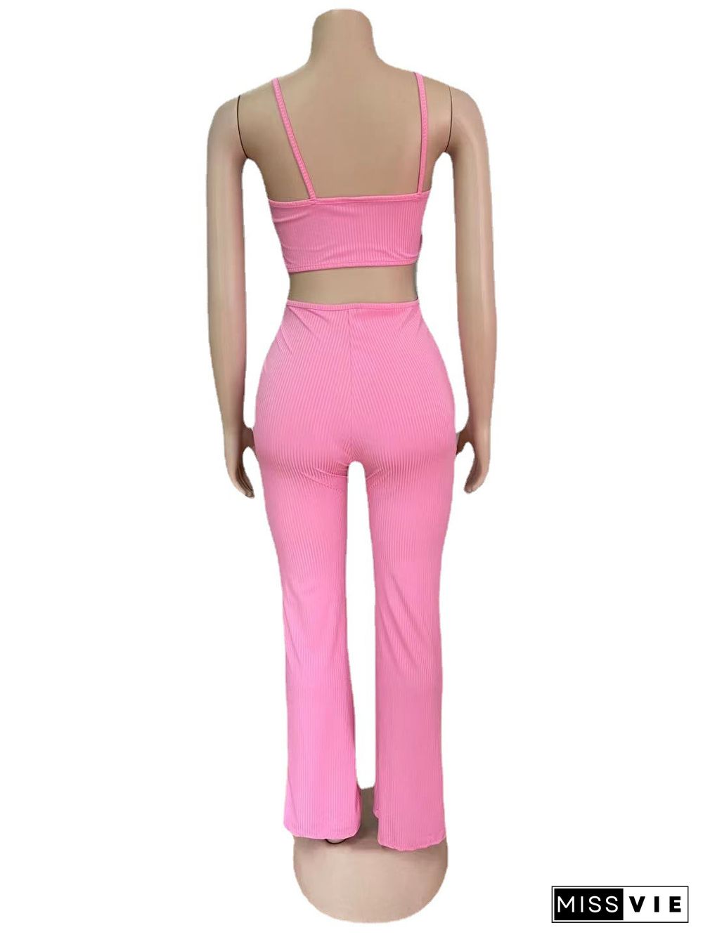 Nightclub Sexy Eye-Net Stretch Slim-Fit Flared Jumpsuit