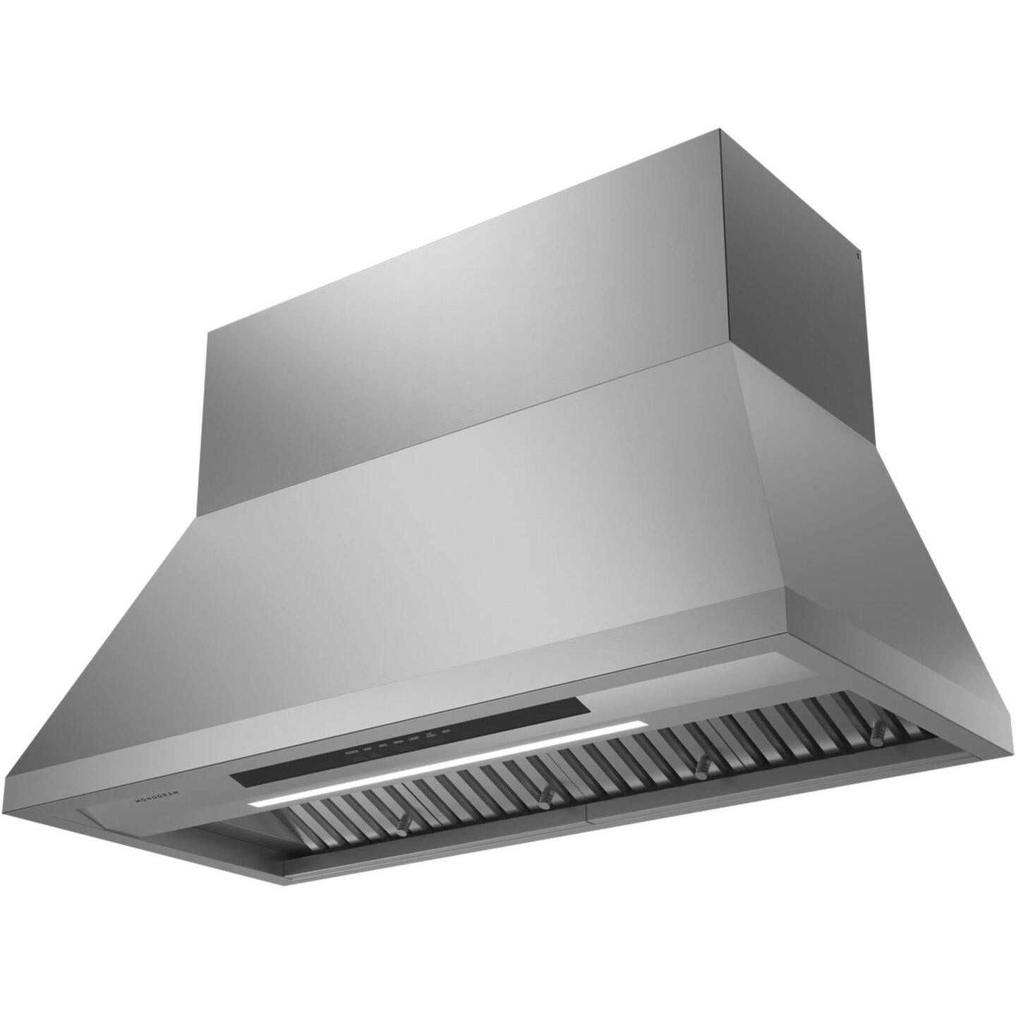 Monogram 48-inch Professional Statement Collection Wall Mount Range Hood ZVW1480SPSS