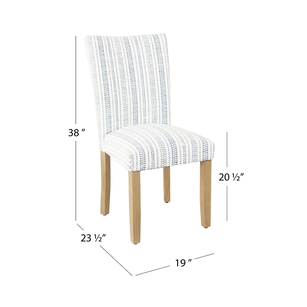 HomePop Classic Parsons Dining Chair   Set of 2