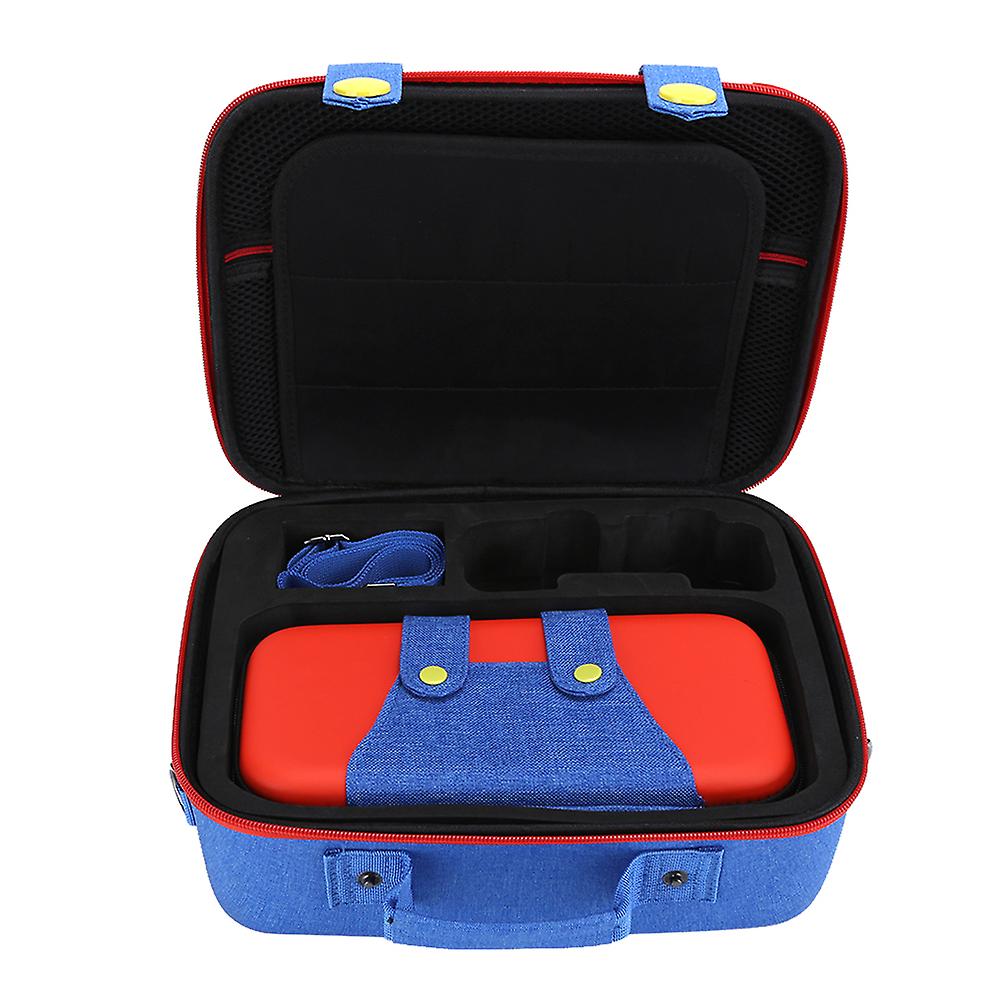 Multifunction Game Machine Storage Bag Large/small Eva Packet Protection For Switchred Blue