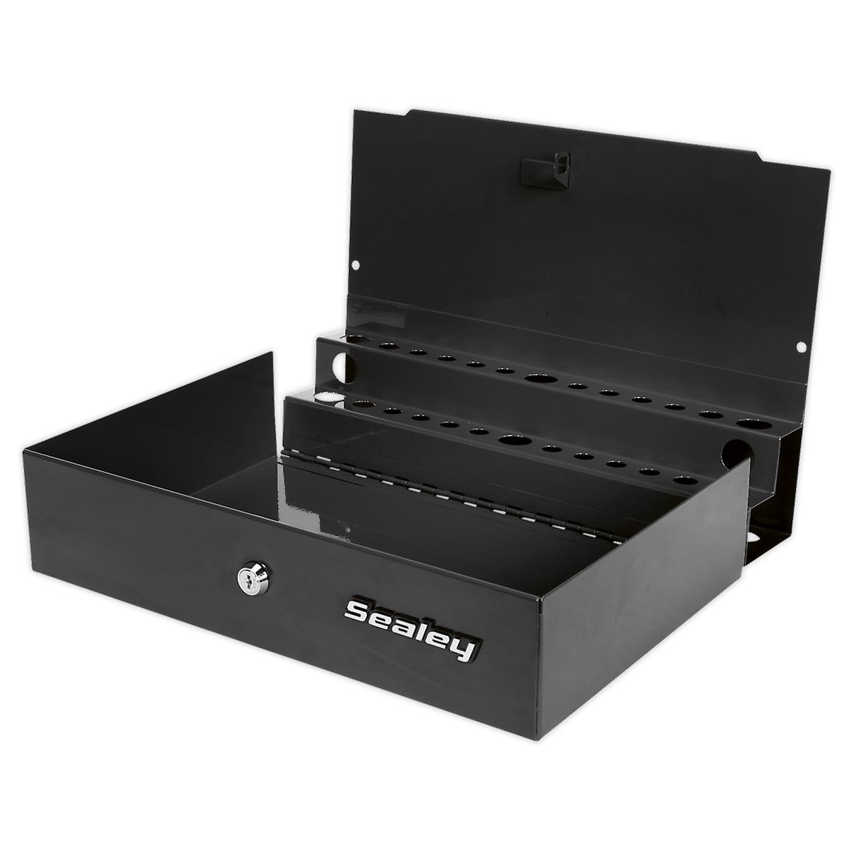 Sealey Aplhtb Side Cabinet For Long Handle Tools - Black