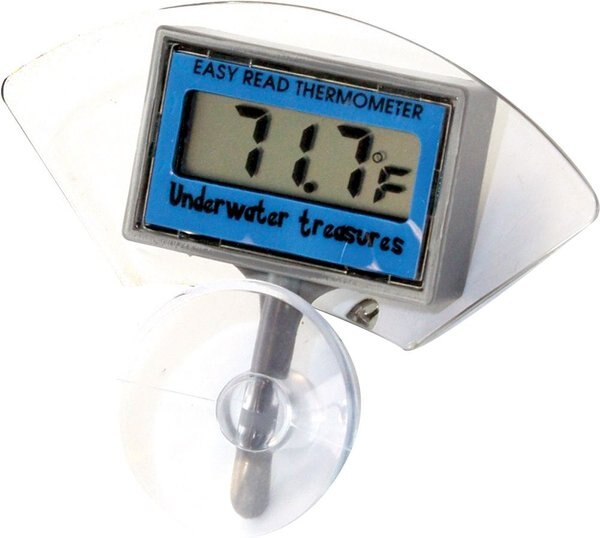 Underwater Treasures Easy Read Fish Thermometer