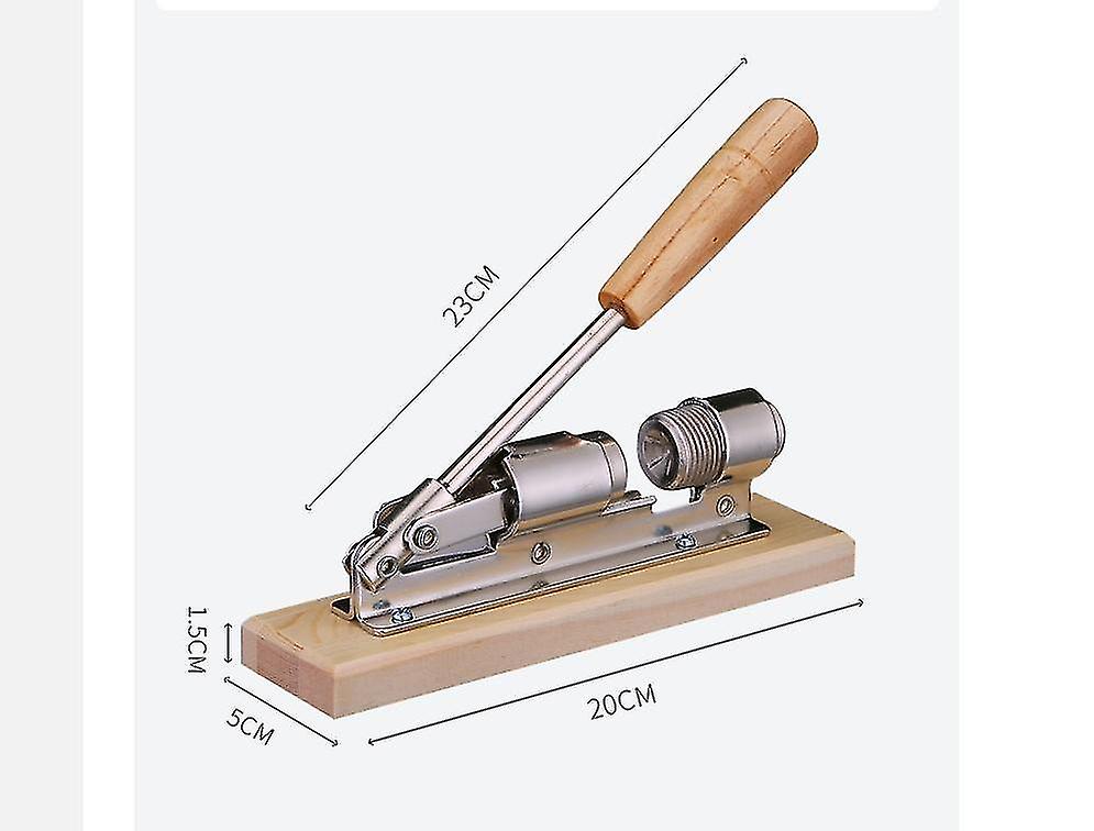 Manual Nutcracker，nut Crackers Stainless Walnut Tongs Chestnut Tongs Nutcracker Tongs Kitchen Nut Opener With Wooden Base And Handle For Hazelnu