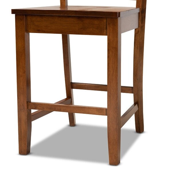 Fenton Modern and Contemporary Transitional 2-PC Counter Stool Set