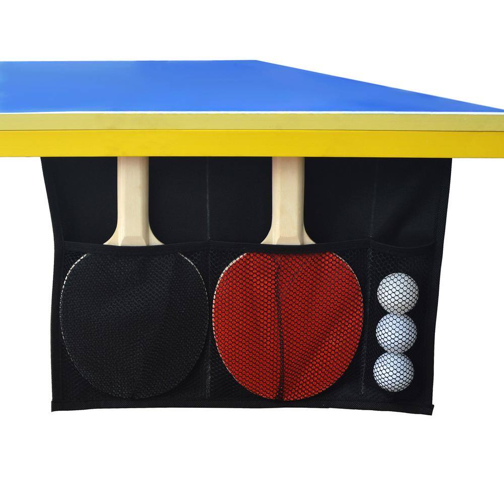 Hathaway Bounce Back Table Tennis - Regulation-Sized 9 ft. with Foldable Halves for Individual Play BG2325