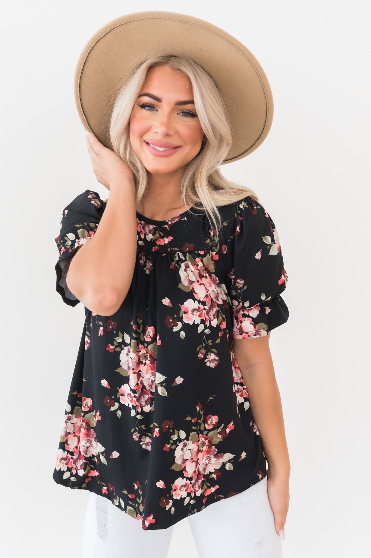 Believe in Forever Modest Blouse