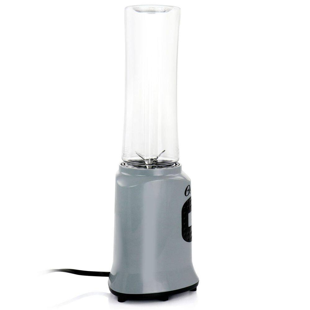 Oster My Blend 400-Watt 20 oz. Single Speed Grey Personal Blender with Smoothie Cup 985118825M