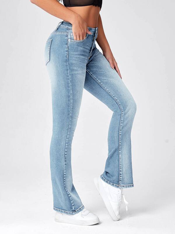 Flare Leg Jeans