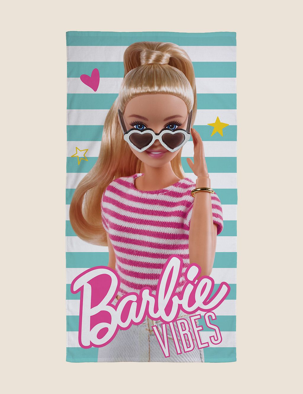 Pure Cotton Barbie™ Vibes Kids' Bath Towel