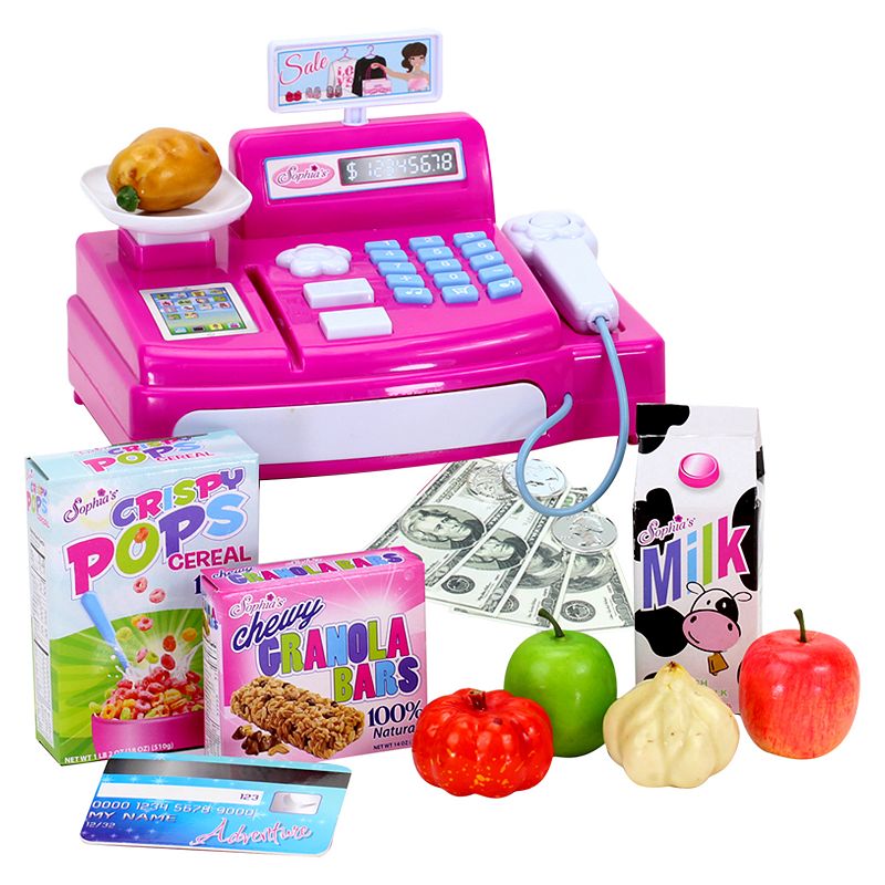 Sophia's   Doll  Cash Register and Food Play Set