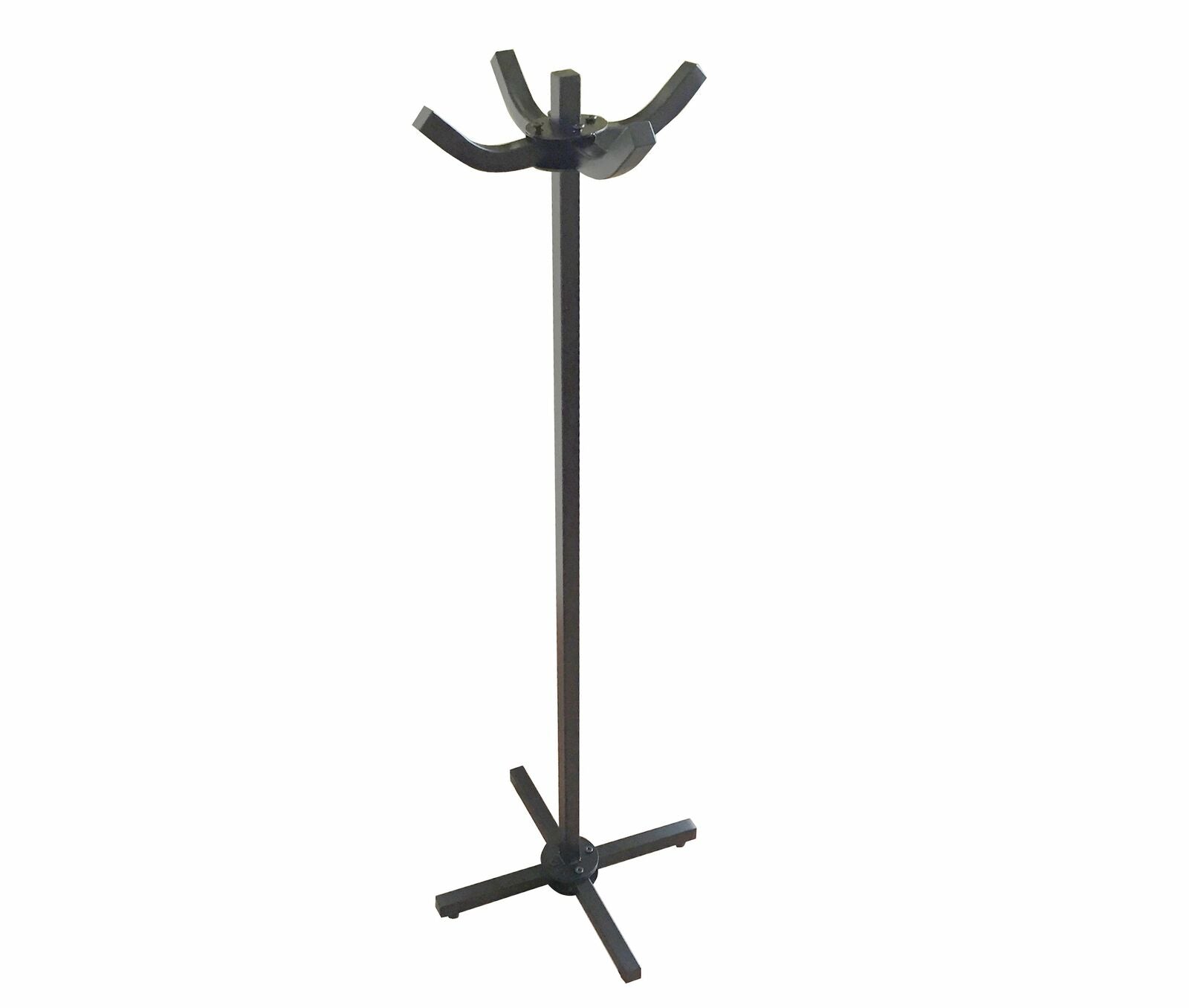 FixtureDisplays Mobile Coat Hanging Rack Table Bed Side Hanger Bag Merchandiser 15238BLK