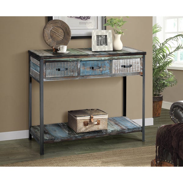 Carbon Loft Scott Wood Console Table