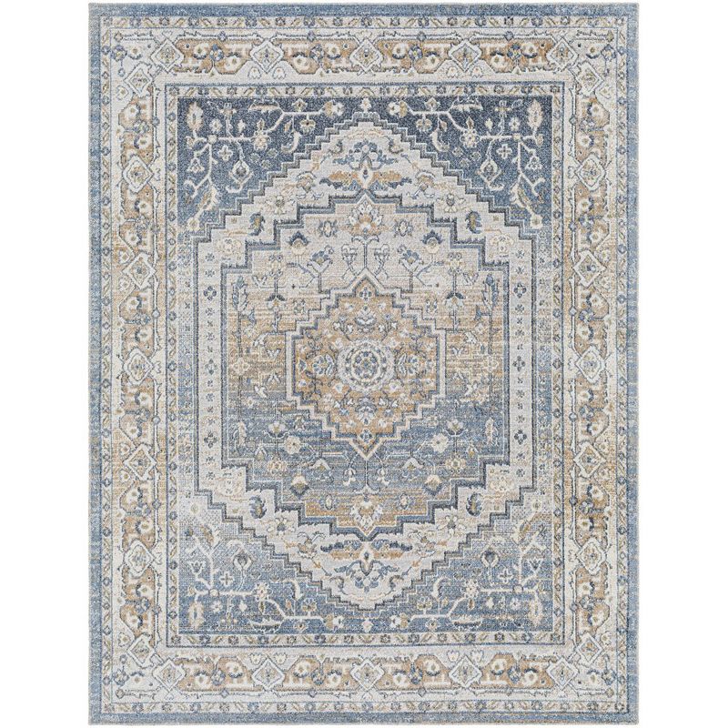 Emmett Traditional Washable Area Rug