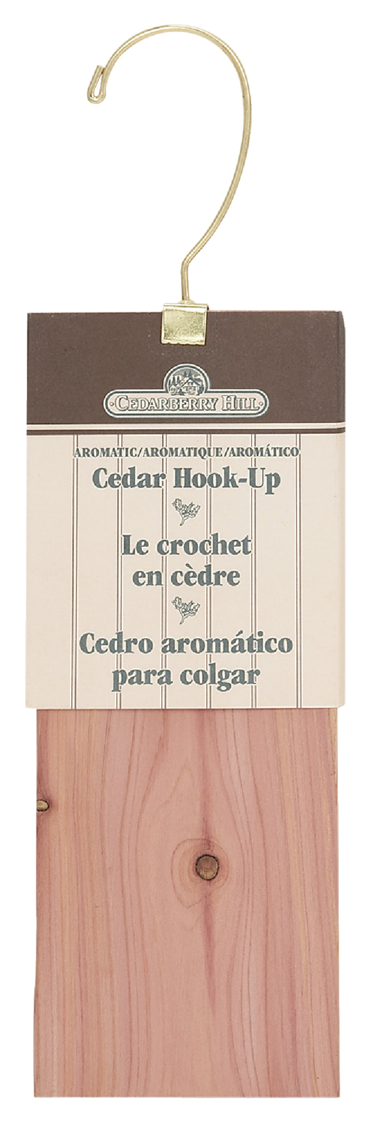 Cedarberry Hill Cedar Hang Up 3 In. W. X 9 In. L. X .31 In. D.