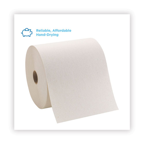 Georgia Pacific Pacific Blue Basic Recycled Hardwound Paper Towel Roll | Brown， 26301， 800 Feet