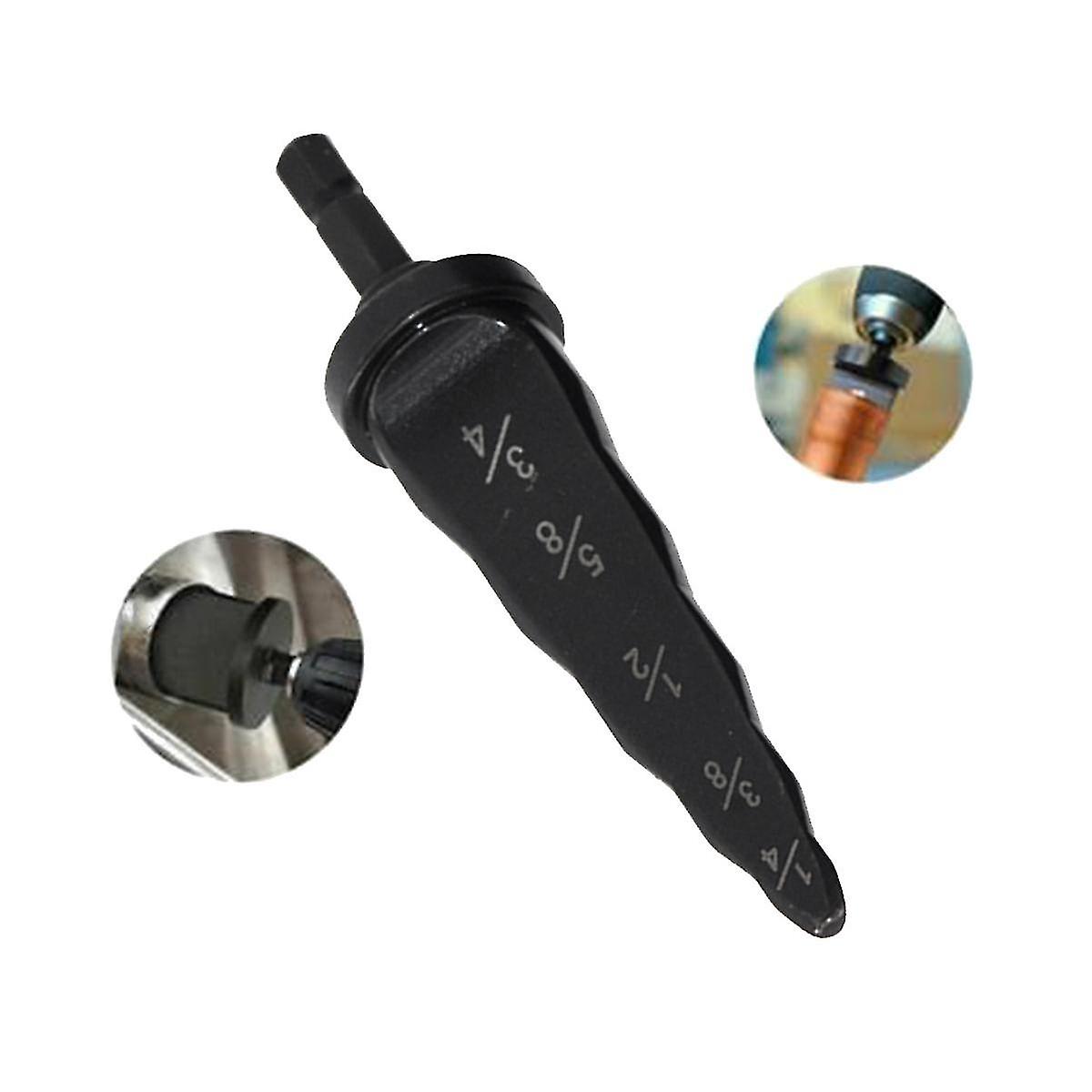 5 In 1 Pipe Expander Drill Electric Repair Support Drill Bit Expander Strong Tool Parts