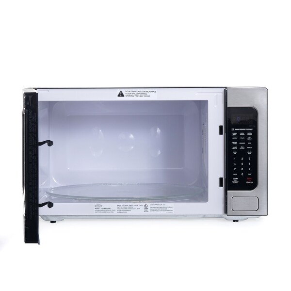 24 in. Countertop Microwave Oven in Stainless Steel Finish