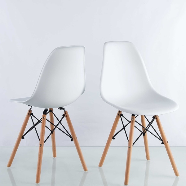 White Dining room，living room chair，set of 2