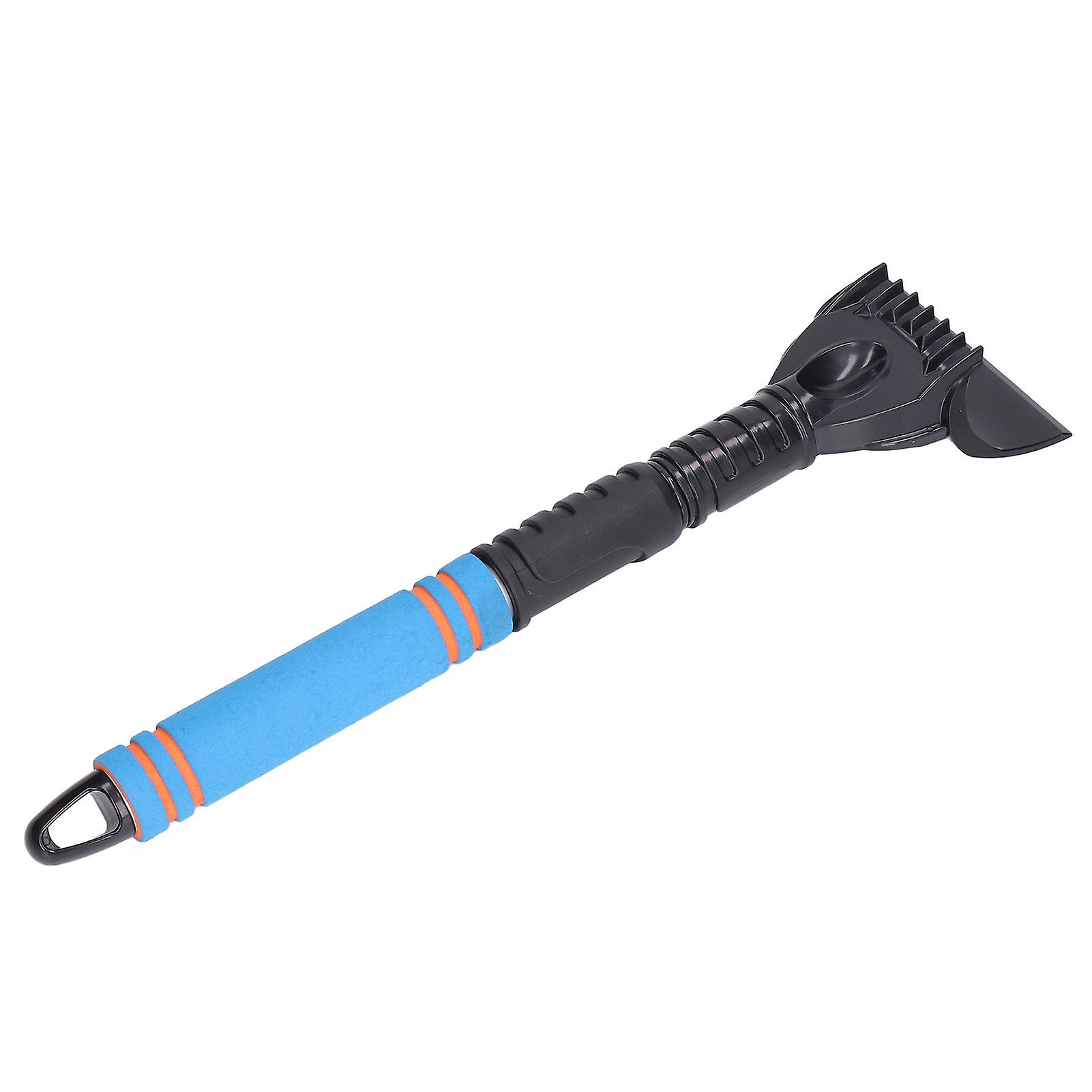 Car Snow Shovel Multifunctional Snow Scraper With Warm Sleeve Retractable Ice Scraper For Winter