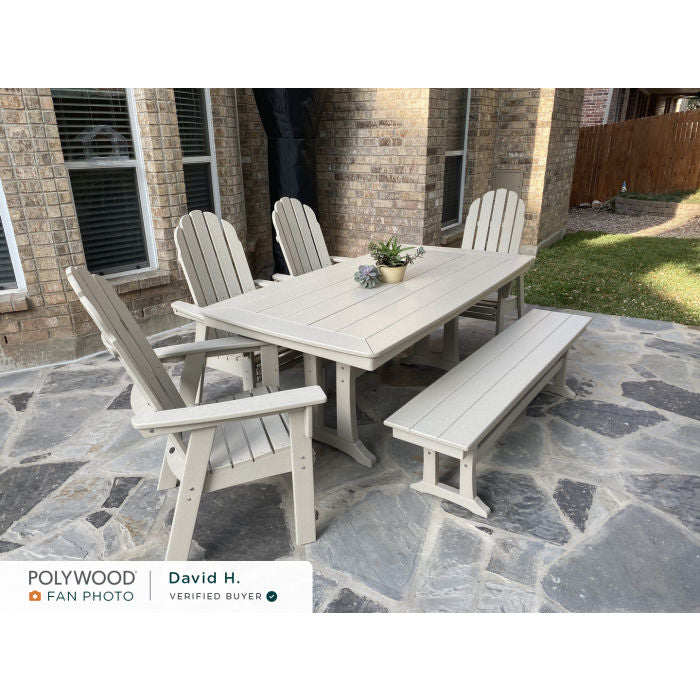 POLYWOOD 73 Outdoor Dining Tables - Nautical Style