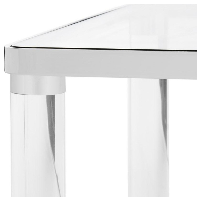 Inman Acrylic Coffee Table   Contemporary   Coffee Tables   by AED Luxury Home Decor  Houzz