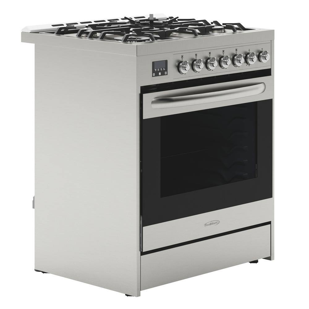 Koolmore 30 in. 5 Burner Freestanding Gas Range in Stainless Steel GRS-30-5B