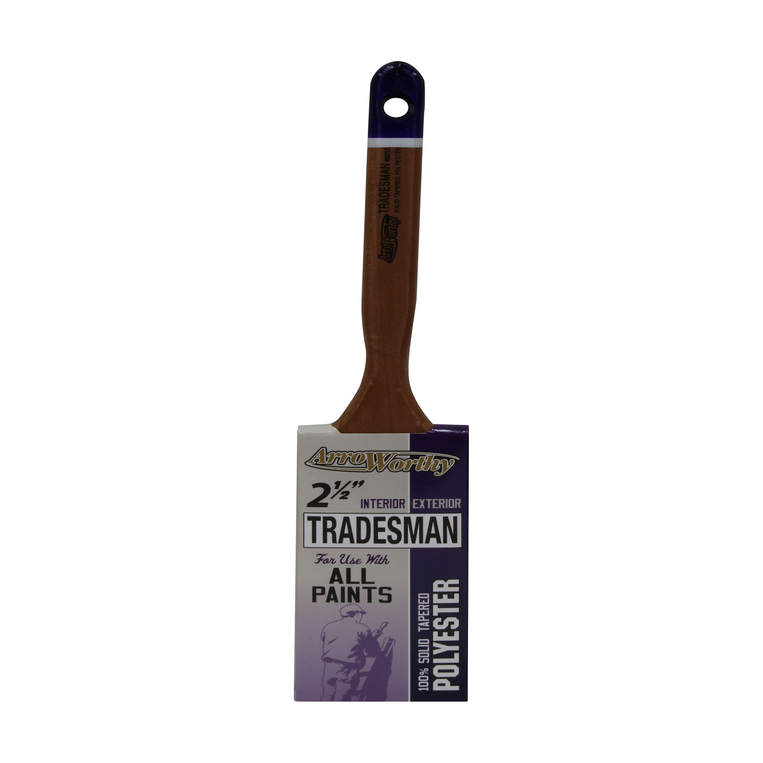 Arroworthy Tradesman 2-1/2 in. Flat Paint Brush