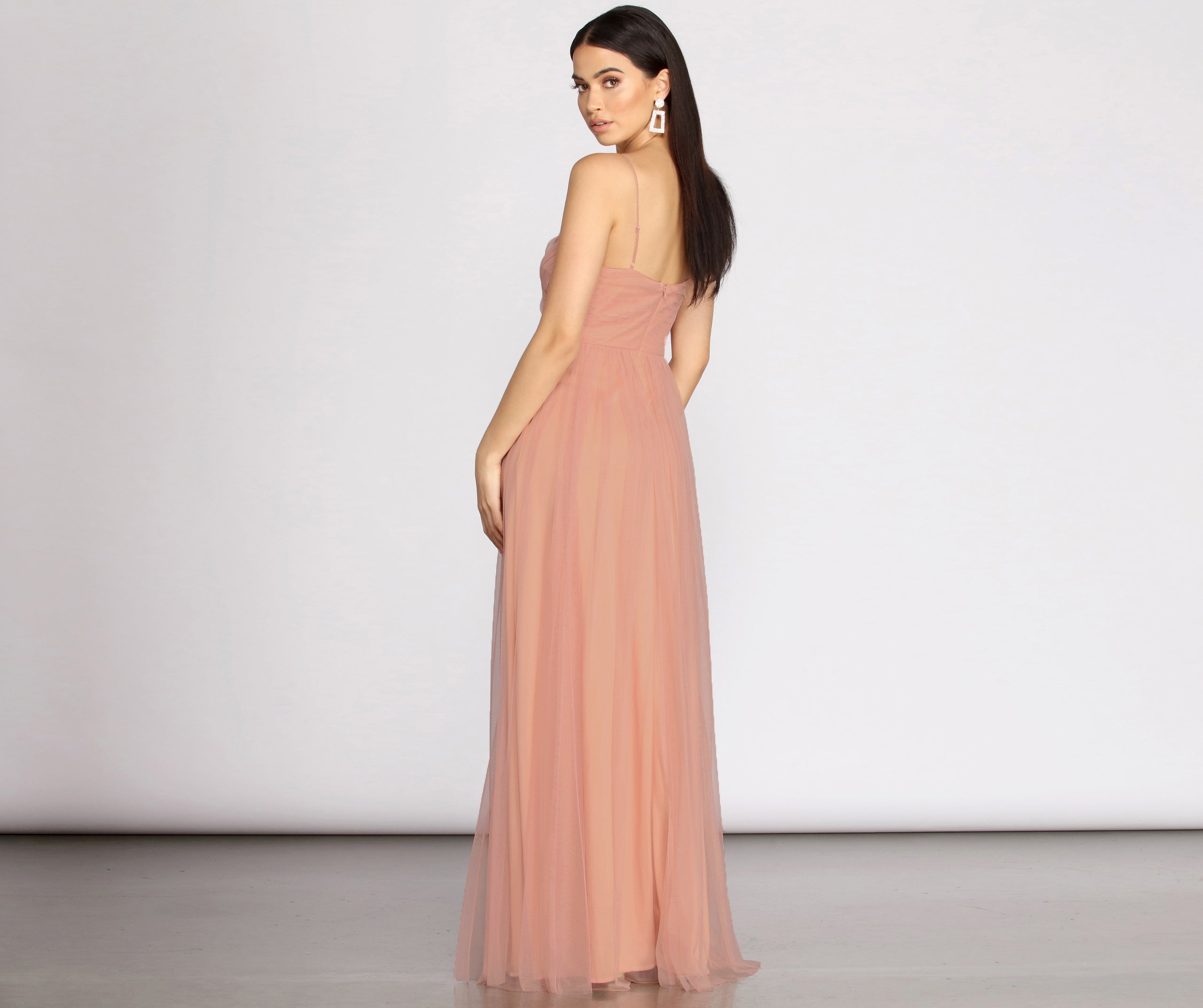 Devon Tulle A-Line Dress