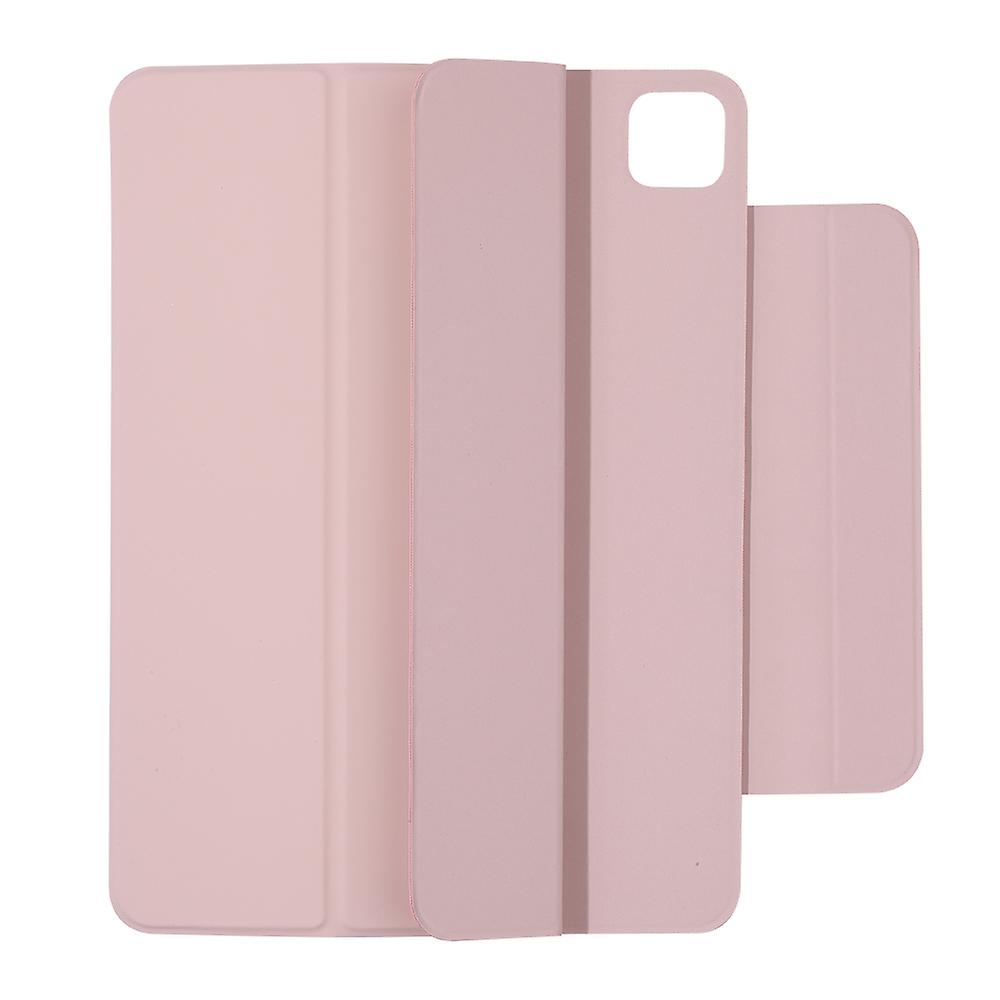 Magnetic Tablet Protective Case Protective Sleeve With Detachable Buckle Compatible With 11 Inch Ipad Pro 2020/2021 Pink