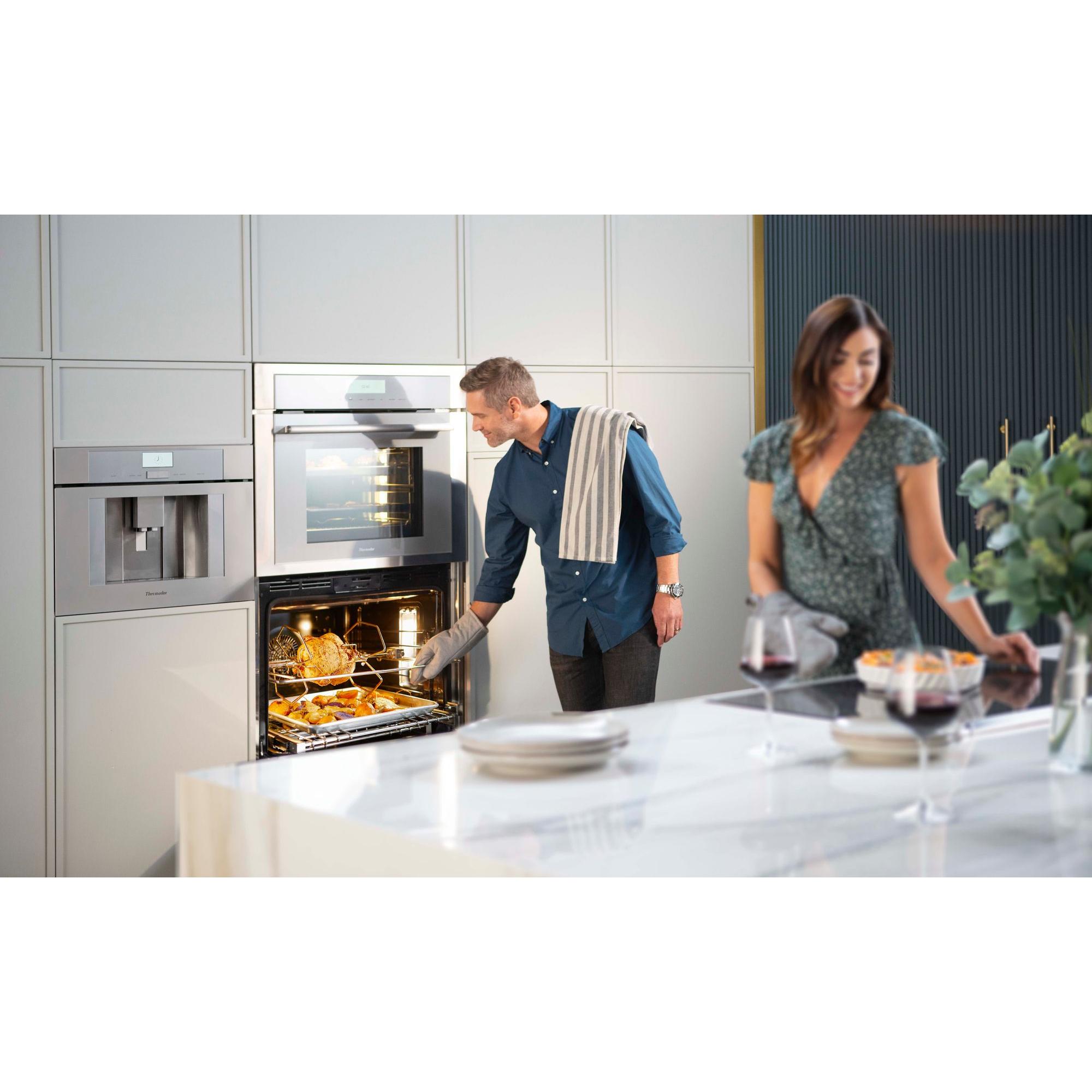 Thermador 30-inch, 9.4 cu.ft. Built-in Double Wall Oven with EasyCook® ME302WS