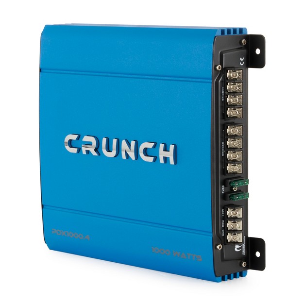 Crunch Powerdrivex 1000 Watt 4 Channel Exclusive Blue A b Car Stereo Amplifier