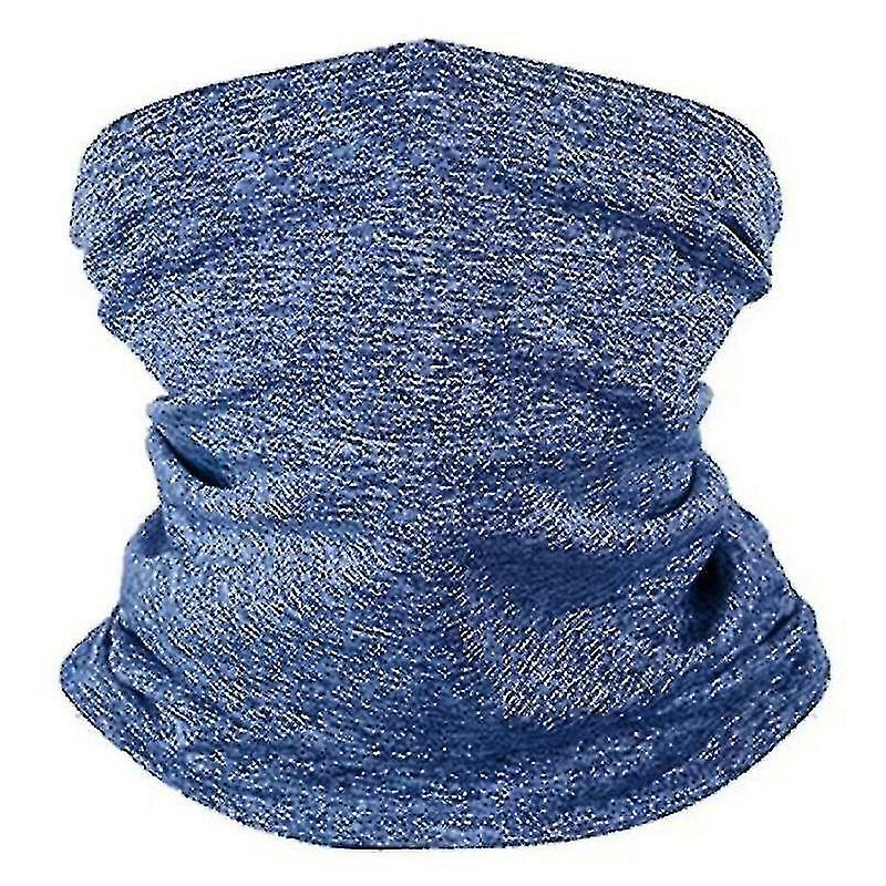 (blue) Face Mask Cover Bike Balaclava Cycling Neck Tube Scarf Snood Warmer Bandana