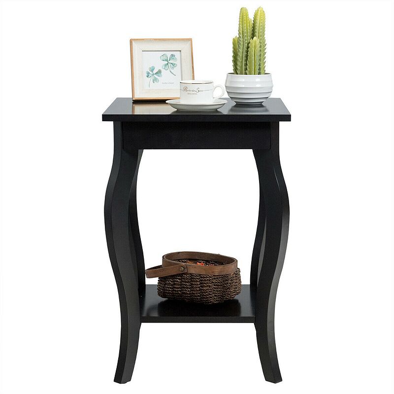 Accent Sofa End Side Table