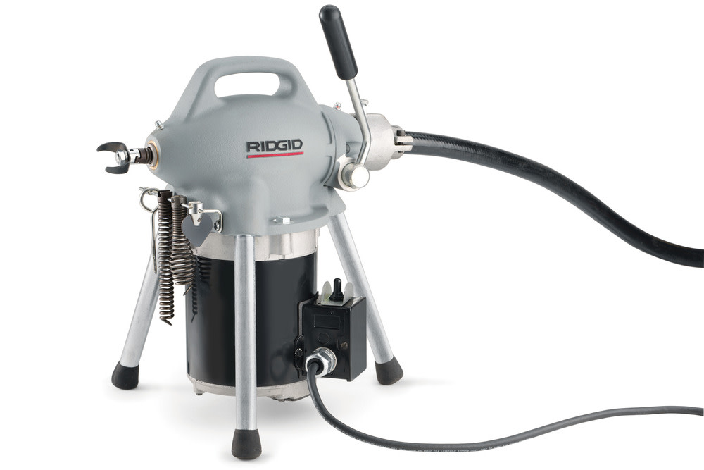 Ridgid K50-4 100V 50/60HZ 1/6HP Sectional Drain Cleaning Machine 76430 from Ridgid