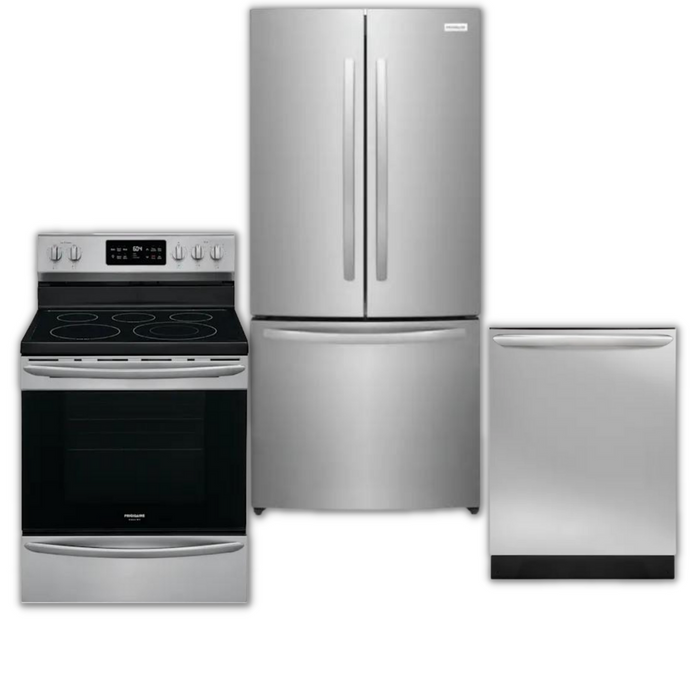 Frigidaire Home Appliances Package  Includes Fridge Stove Dishwashe