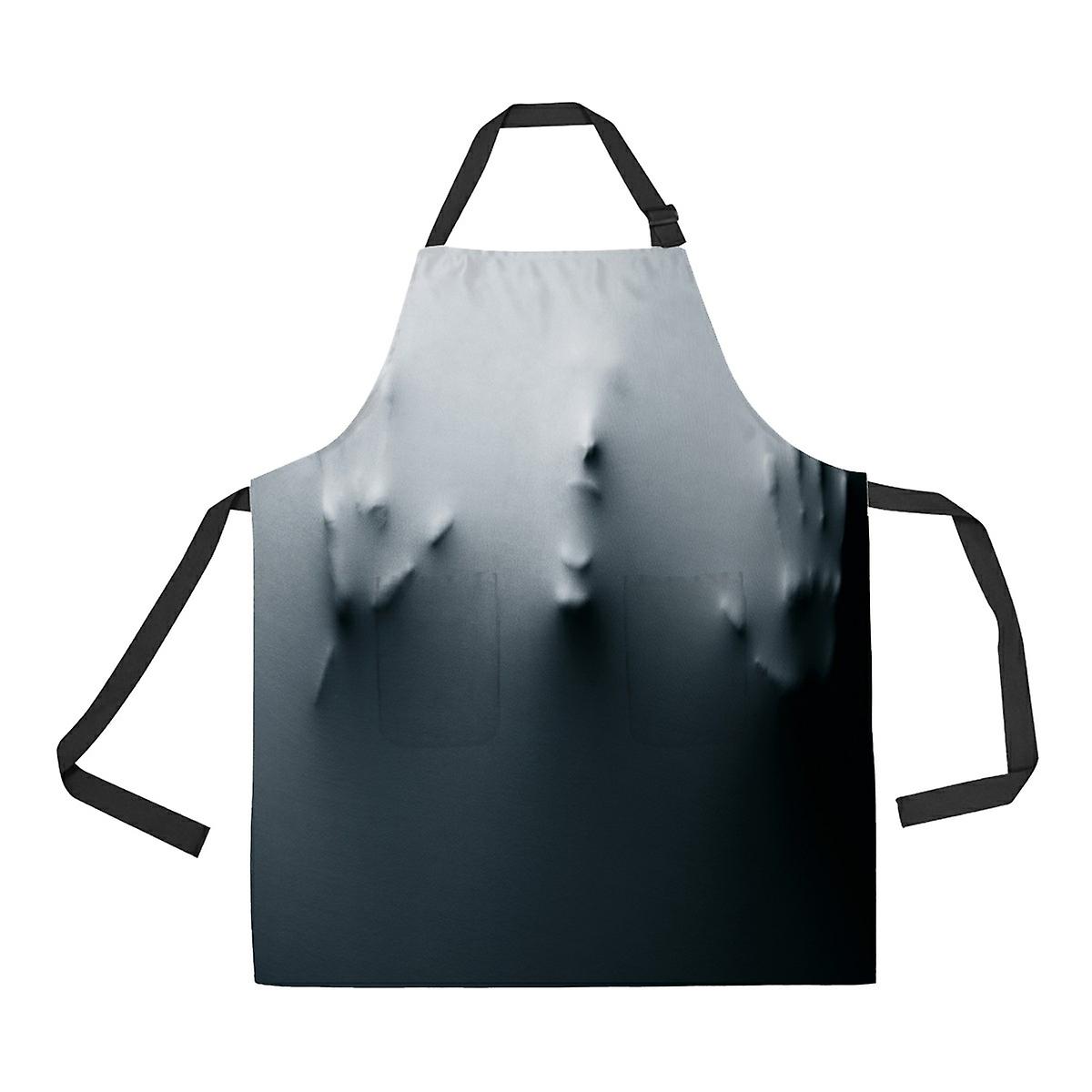 Shouting Person Apron Home Kitchen Apron With Pockets