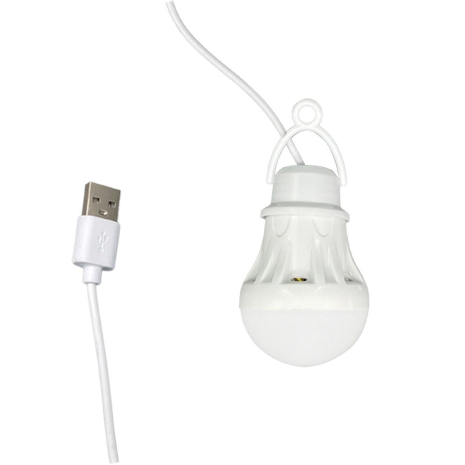 Low -voltage Led Portable Lamp Light Bulb Usb 5v Mobile Power Bulb Charging Floor