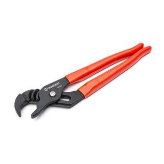 Crescent 10 in. V-Jaw Dipped Handle Tongue and Groove Pliers RT410CVN-05