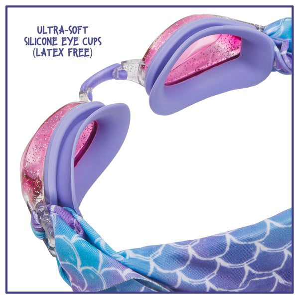 Eye Pop Purple and Blue Swimming Sport Goggles