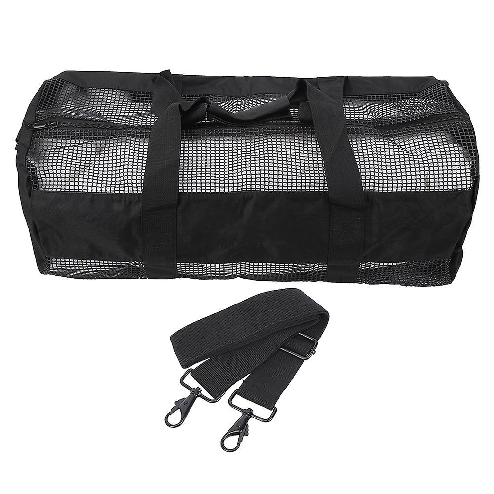 Nylon Portable Underwater Diving Equipment Durable Pvc Coating Mesh Bag Storage Pouch