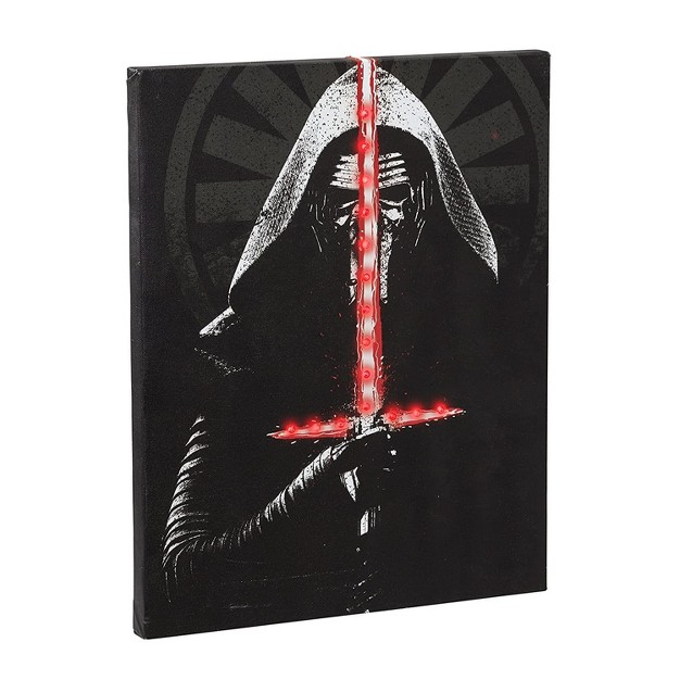 Seven20 Star Wars Kylo Ren Illuminating Canvas Wall Art