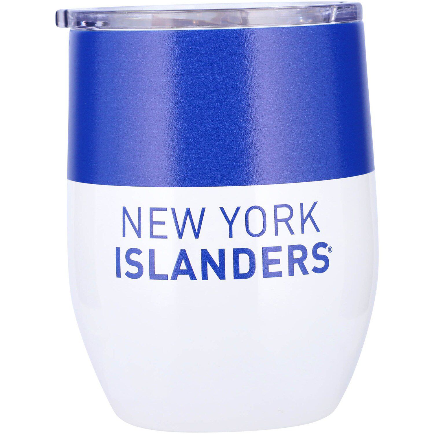 New York Islanders 16oz. Colorblock Stainless Steel Curved Tumbler