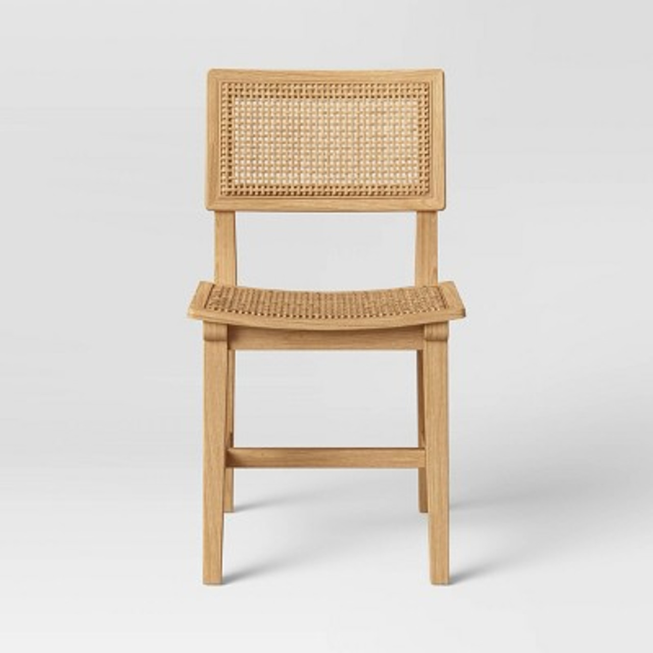 Tormod Backed Cane Knock Down Dining Chair Natural - Project 62