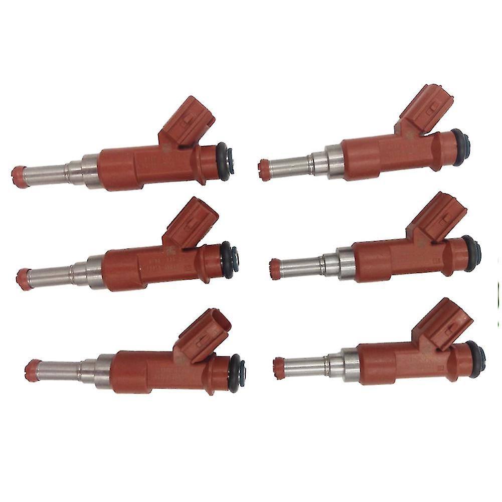 6pcs New Fuel Injector Nozzle 23250-0p040 For Highlander Es350 Rx350 2005-2012 6 Cyl 3.5l