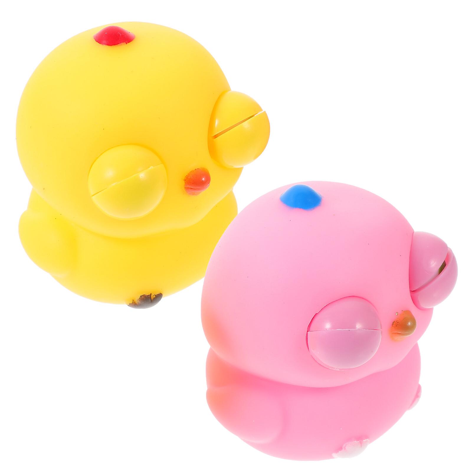 2pcs Popping Out Eyes Squeeze Toys Interesting Eye Popping Squeeze Toys