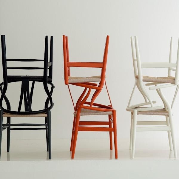 Dining Armchair with Woven Paper-cord Seat