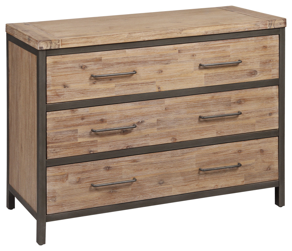 STEIN WORLD S0115 7799 3 Drawer Chest   Rustic   Accent Chests And Cabinets   by ELK Group International  Houzz