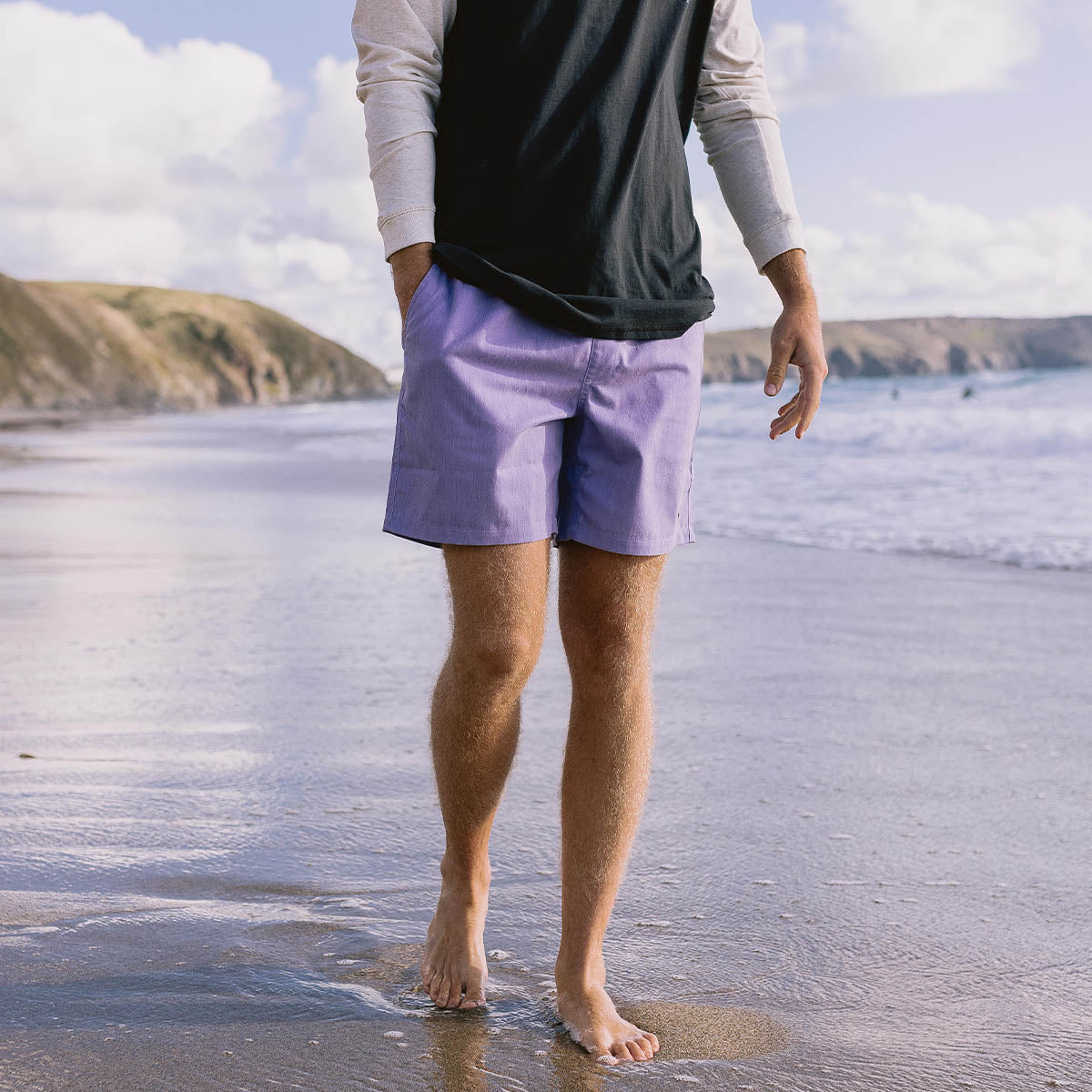 Backcountry Shorts - Chalk Violet