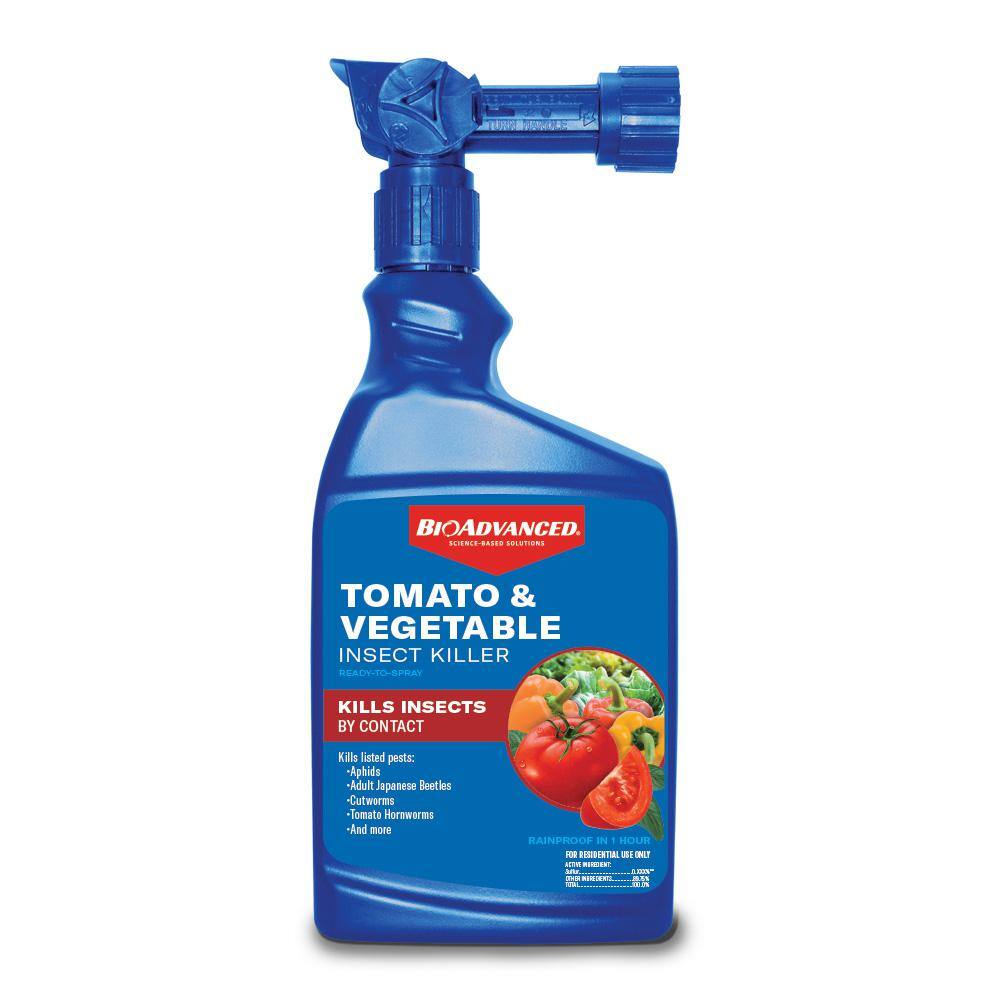 BIOADVANCED 32 oz. Ready to Spray Tomato and Vegetable Insect Killer 707522A