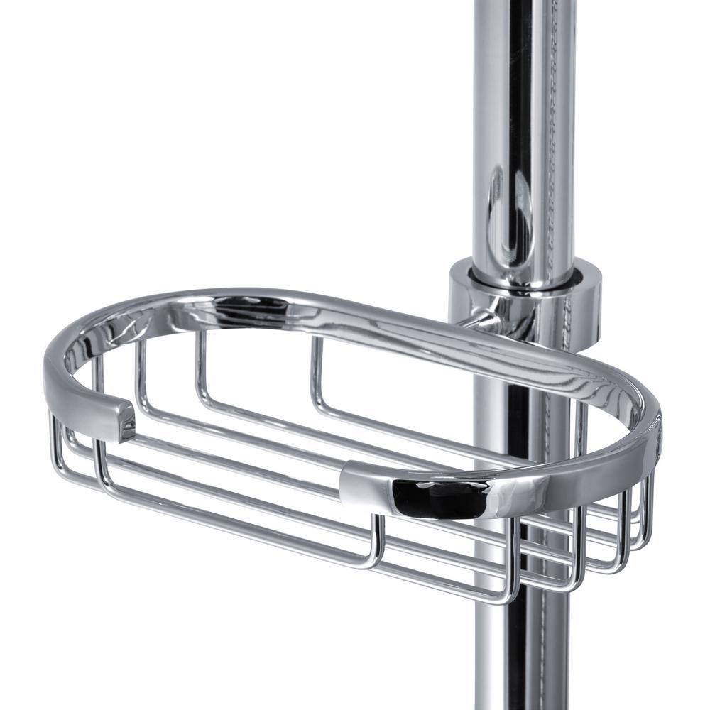 PULSE Showerspas Adjustable Slide Bar Shower Accessory in Chrome 1010